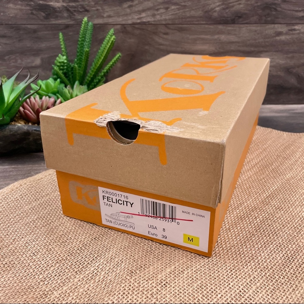 ⛔️SOLD⛔️ NIB Korks Felicity Crisscross Strap Flat Sandal - Picture 10 of 12